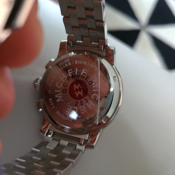 Michele Uptown Diamond dial ladies watch